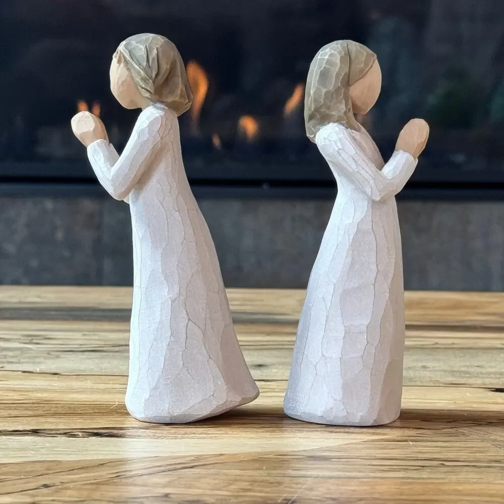 Willow Tree Sisters by Heart Figurine Set 2000 Susan Lordi Demdaco 26023